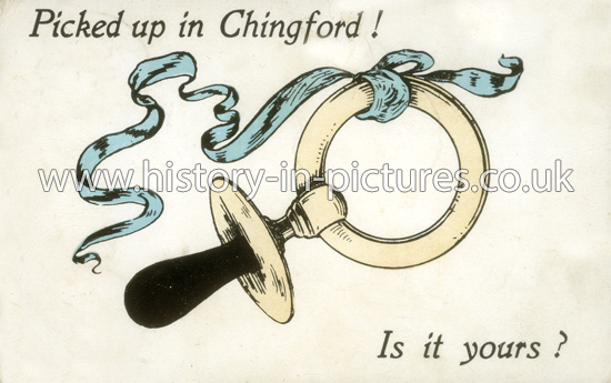 Picked up in Chingford, London. c.1908.